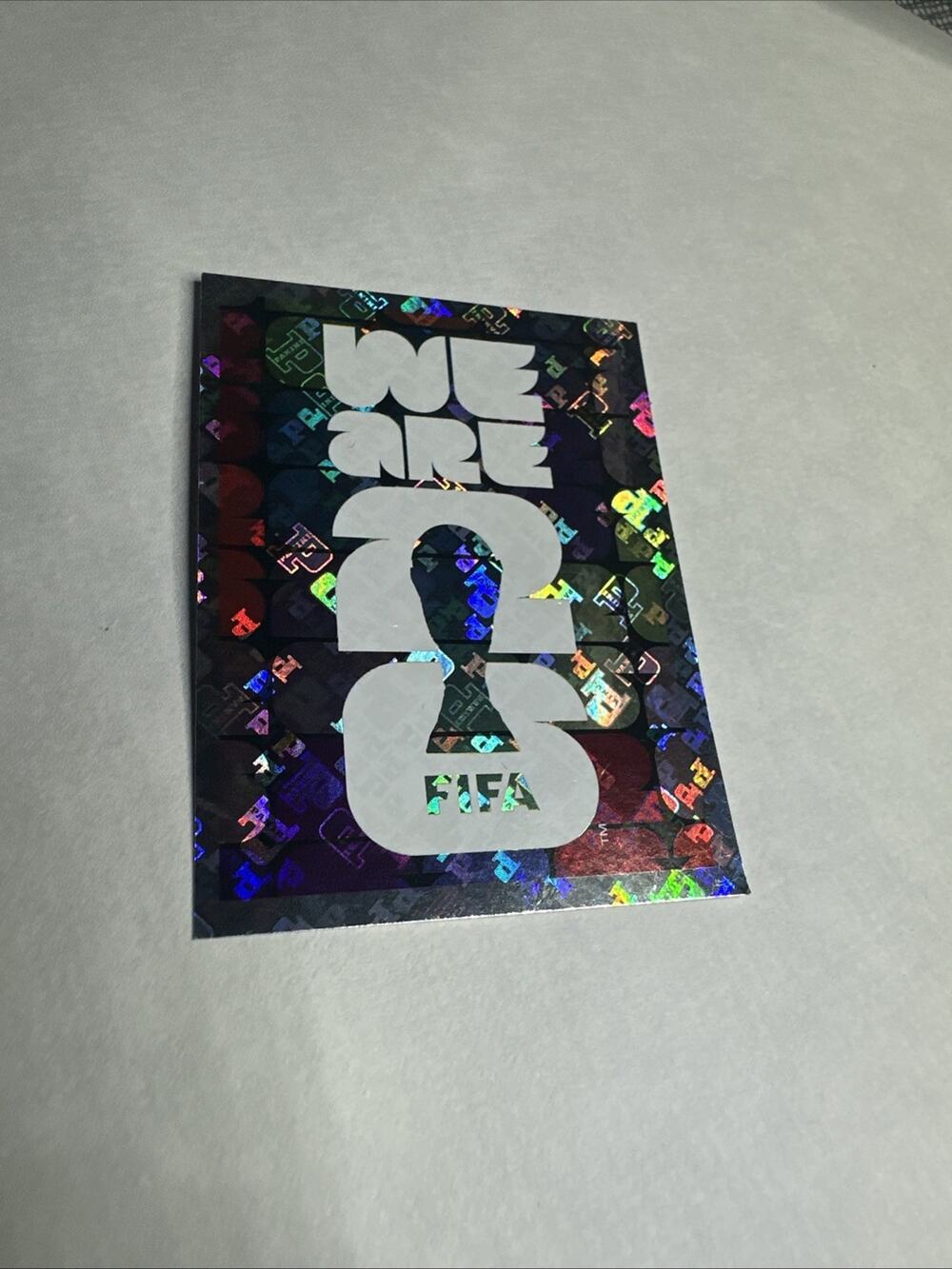 2026 Panini FIFA World Cup Sticker #FWC4 We Are FIFA Hologram Foil